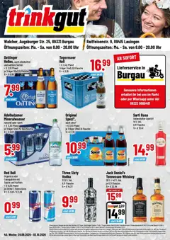 Vorschau von dem Prospekt des Geschäftes Trinkgut, gültig ab dem 28.09.2026