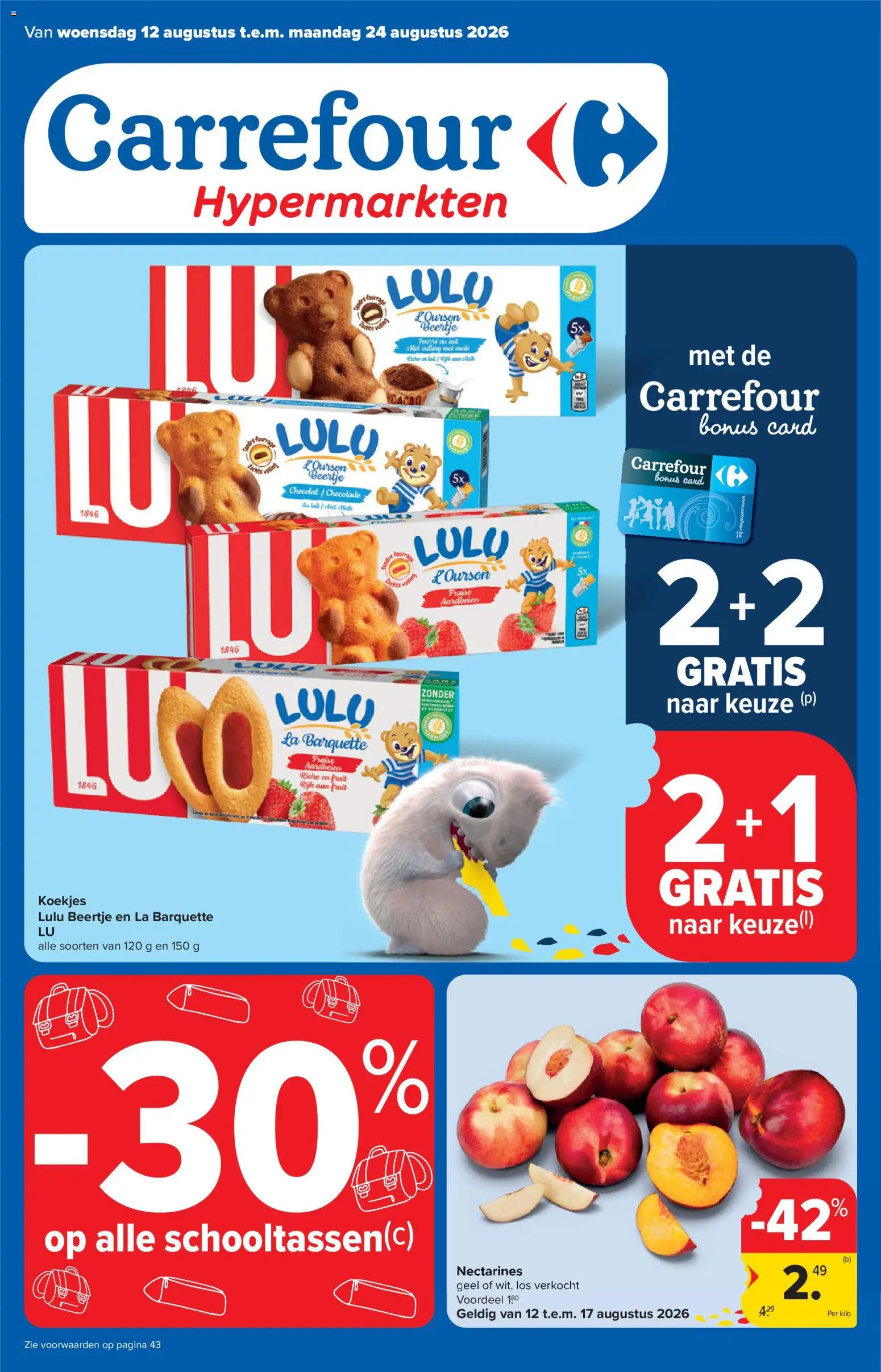 Voorbeeld van Carrefour folder week 33 van winkel Carrefour geldig vanaf 12/08/2026