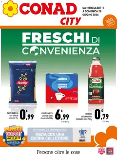 Anteprima dell'opuscolo Conad volantino City Sicilia dal negozio Conad valido da 17/06/2026