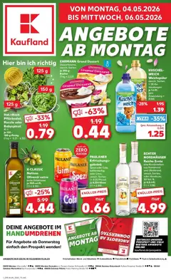Vorschau von dem Prospekt des Geschäftes Kaufland, gültig ab dem 04.05.2026