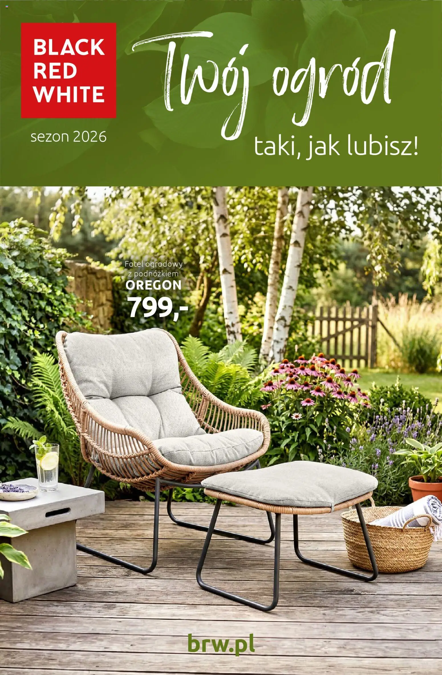 Pogląd gazetki " Black Red White promocje - Twój ogród taki jak lubisz" ze sklepu Black Red White ważnej od 23.03.2026