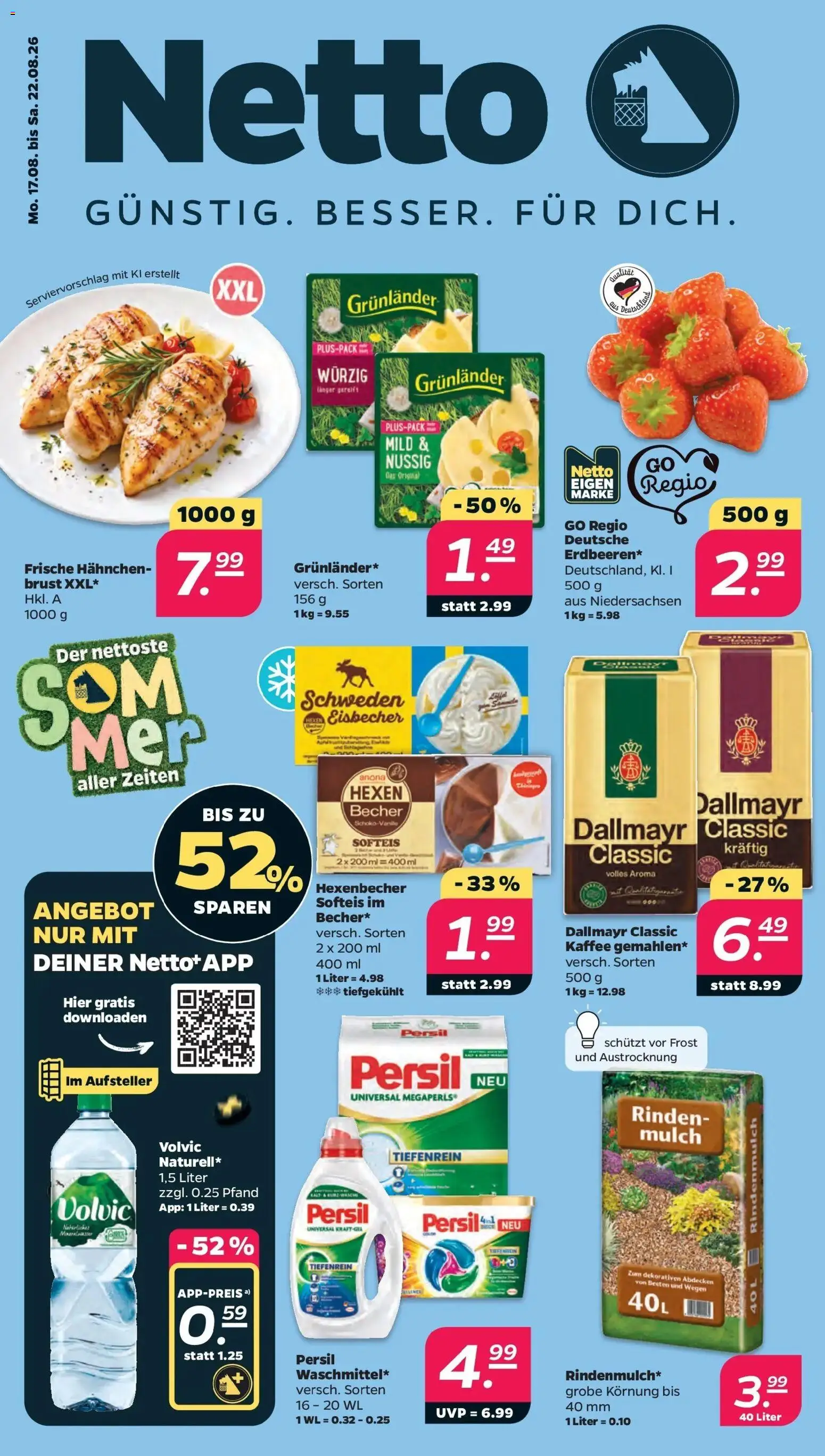Vorschau von dem Prospekt des Geschäftes Netto, gültig ab dem 17.08.2026