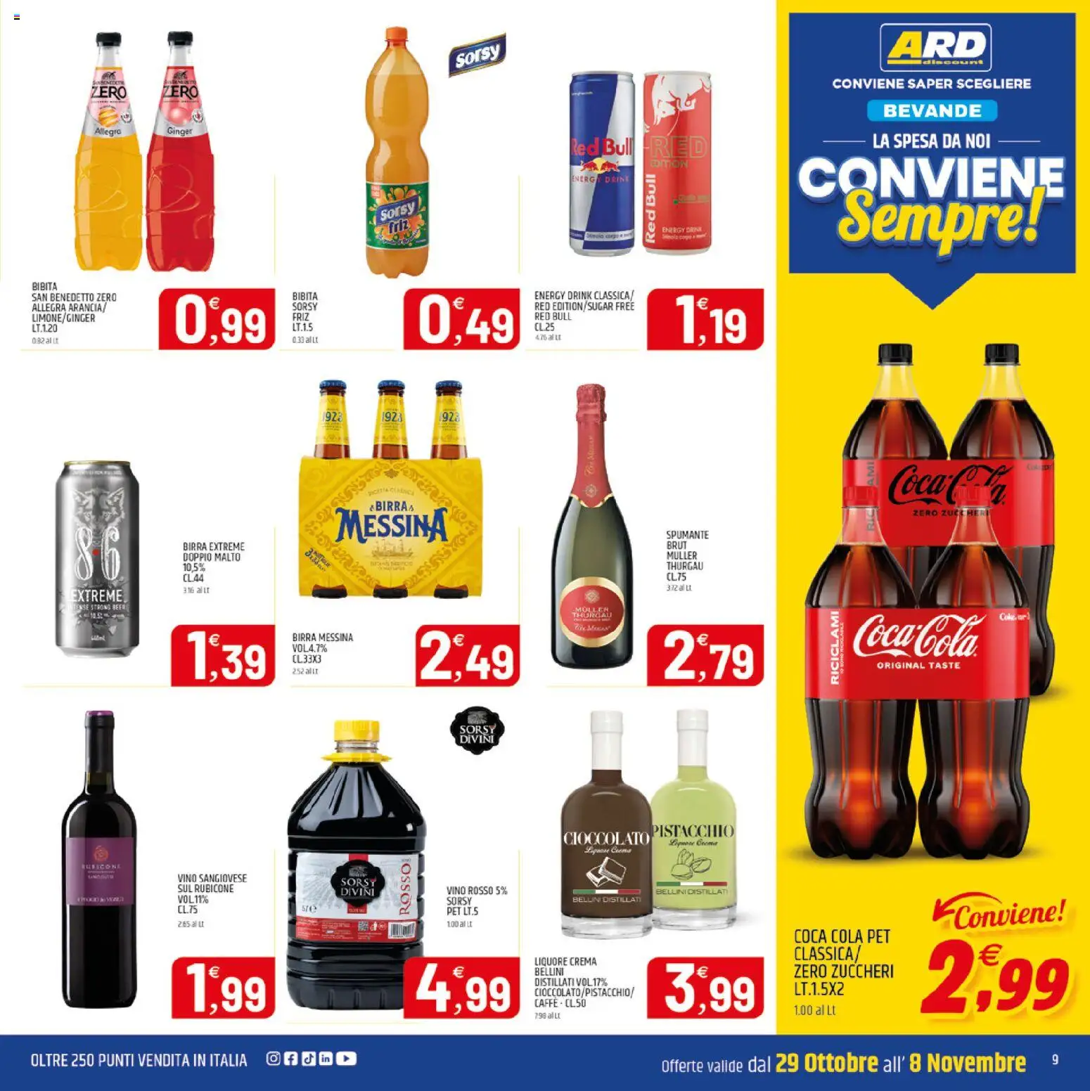 Anteprima dell'opuscolo ARD Discount volantino Sardegna dal negozio ARD Discount valido da 29/10/2026