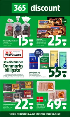 Eksempel på tilbudsavis Coop 365 - Tilbudsavis uge 27 fra butik Coop 365 gyldig fra 02/07/2026