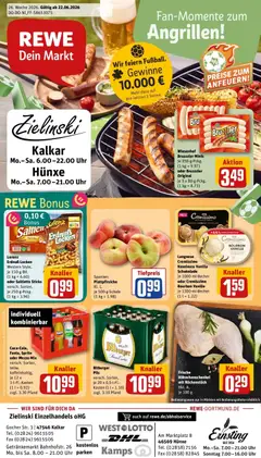 Vorschau von dem Prospekt des Geschäftes Rewe, gültig ab dem 21.06.2026
