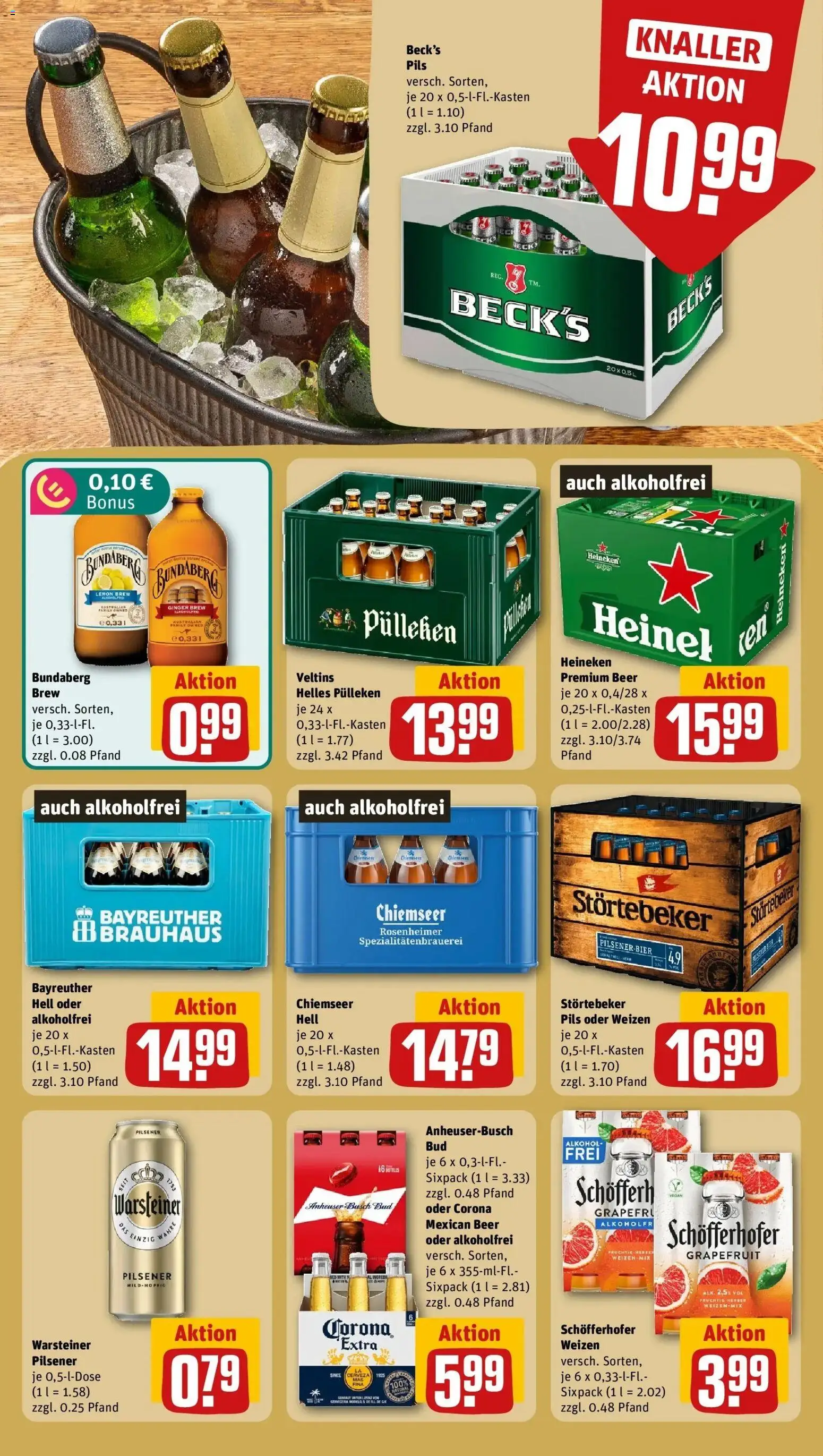 Vorschau von dem Prospekt des Geschäftes Rewe, gültig ab dem 19.10.2026