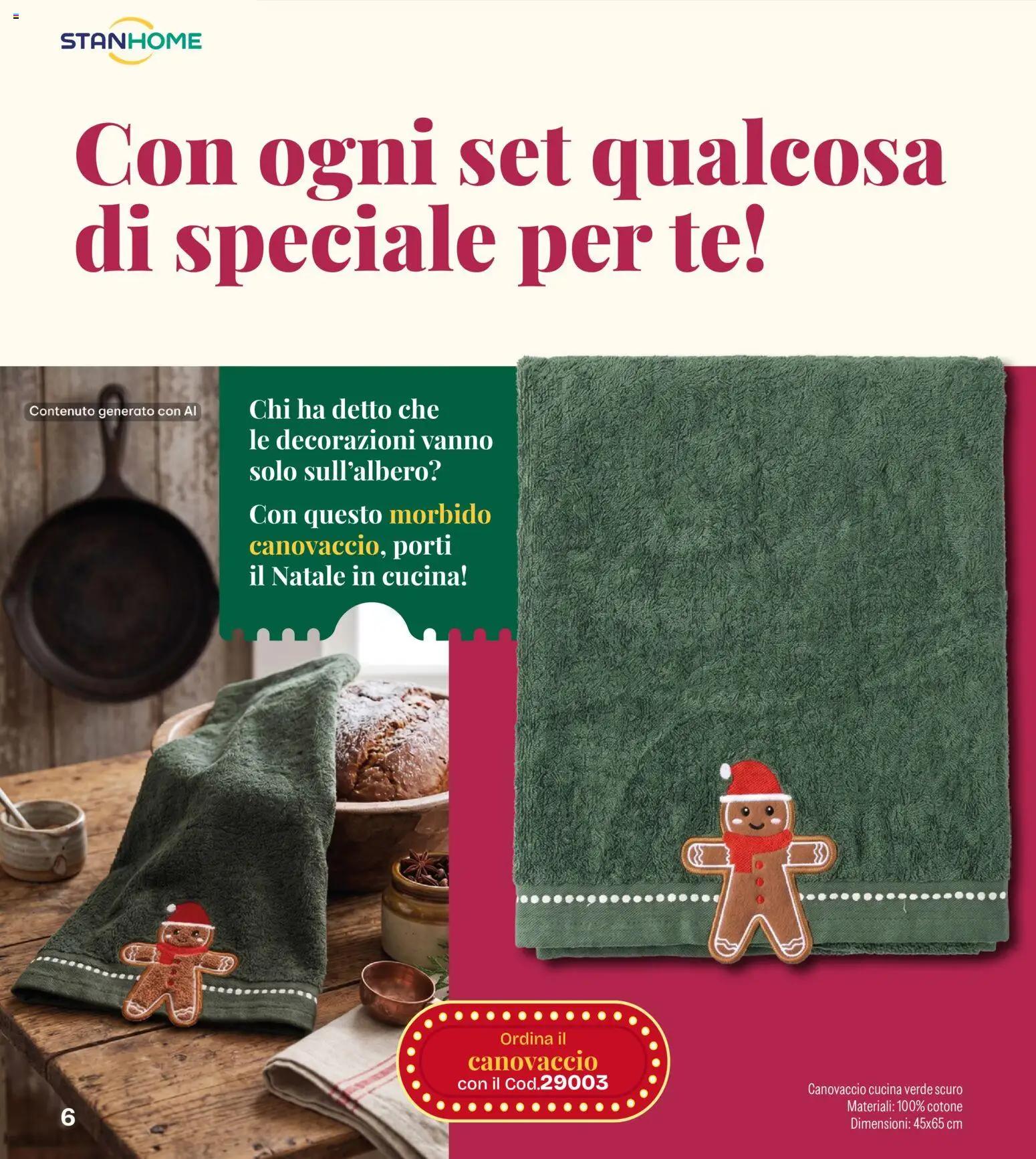 Anteprima dell'opuscolo Catalogo Stanhome Natale dal negozio Stanhome valido da 27/10/2026 - Tè, Decorazioni