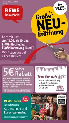 Vorschau von dem Prospekt des Geschäftes Rewe, gültig ab dem 10.05.2026