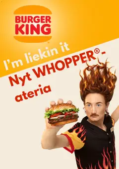 Kaupan Burger King Burger King tarjoukset esikatselu, voimassa 14/07/2026