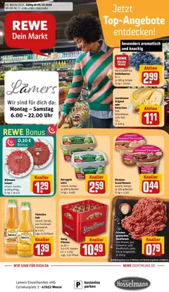 Vorschau von dem Prospekt des Geschäftes Rewe, gültig ab dem 05.10.2026
