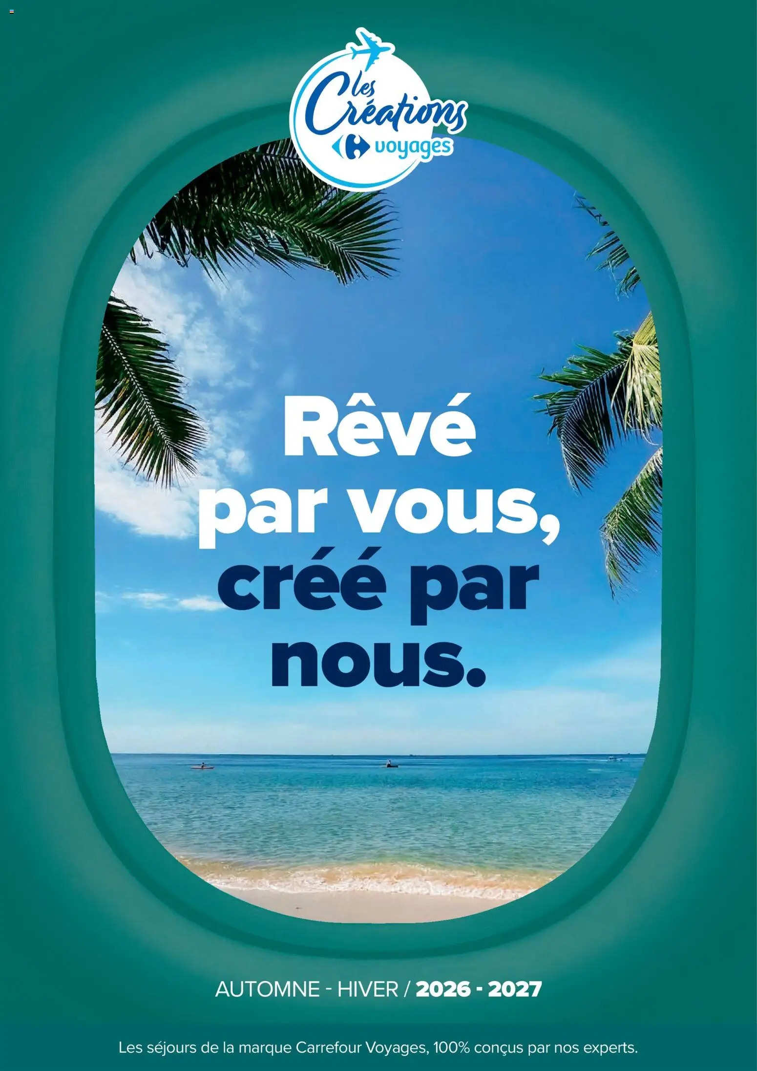 Prévisualisation de Carrefour Séjours & circuits - les créations carrefour voyages du magasin Carrefour formulaire valide 14/08/2026
