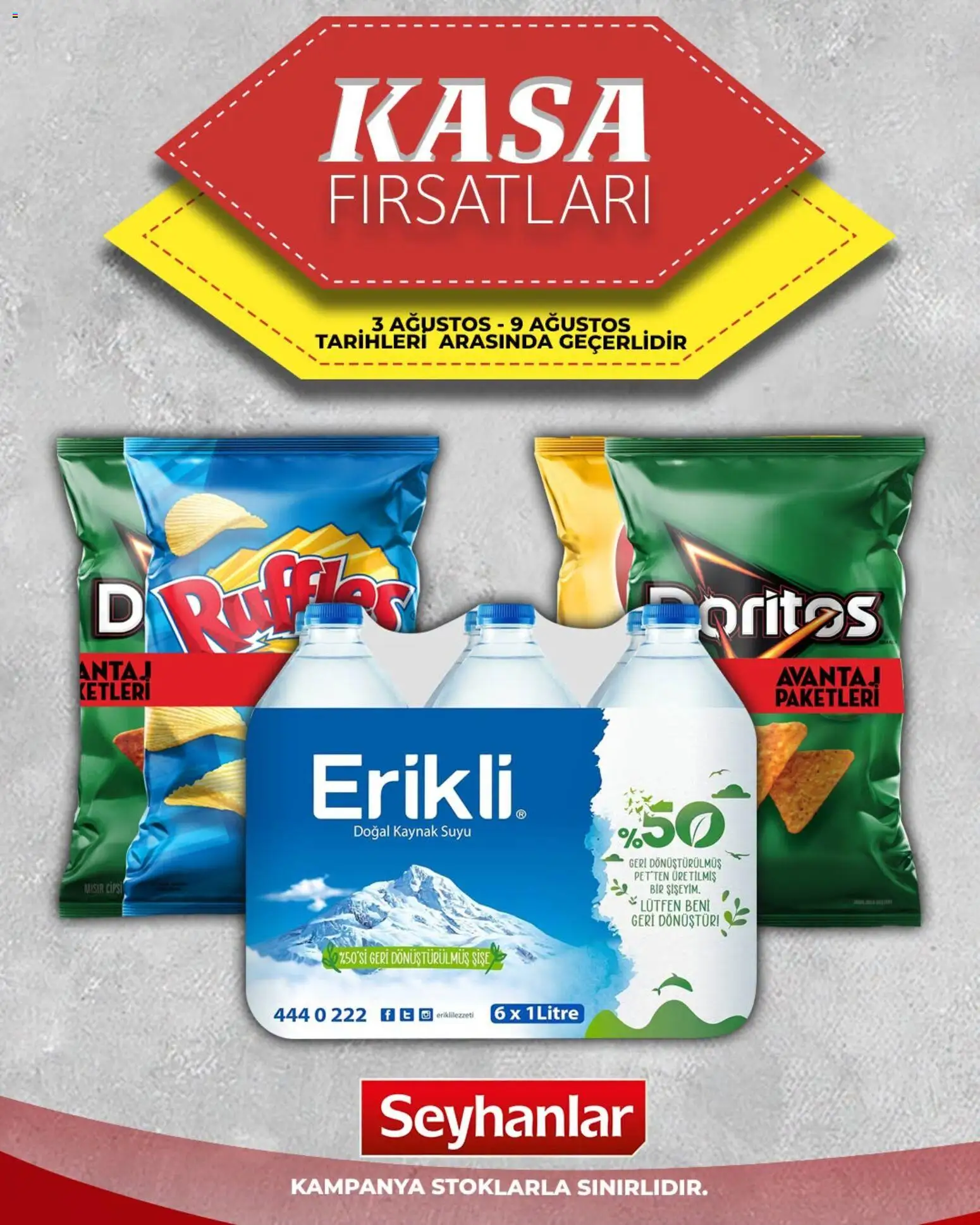 Seyhanlar Market Seyhanlar Market - Katalog Kasa Fırsatları 03.08.2026 - Broşürünün önizlemesi