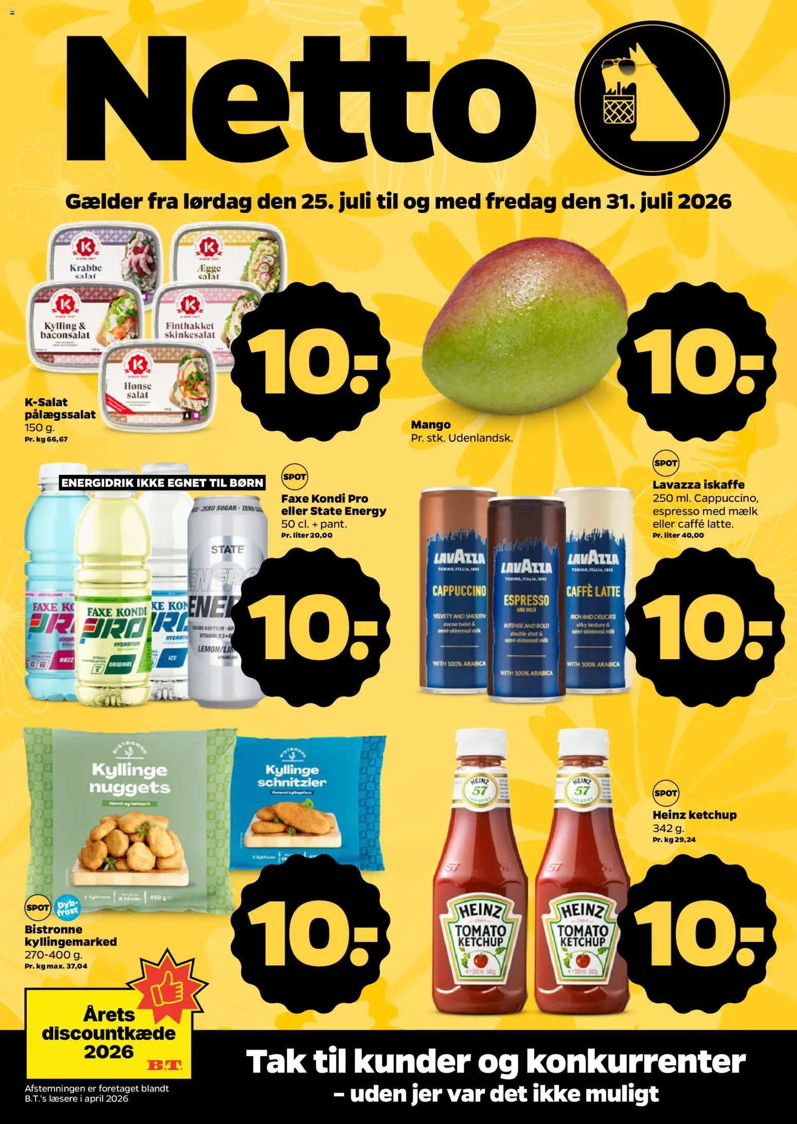Eksempel på tilbudsavis Netto - Tilbudsavis uge 31 fra butik Netto gyldig fra 25/07/2026