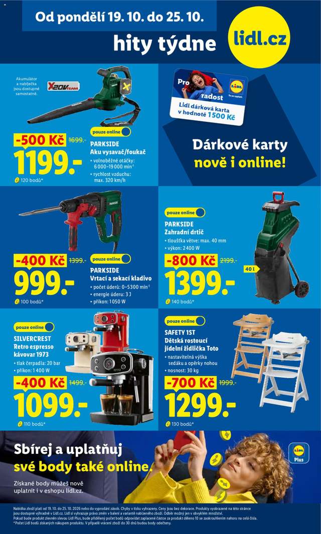 Nový Lidl leták od 19.10.