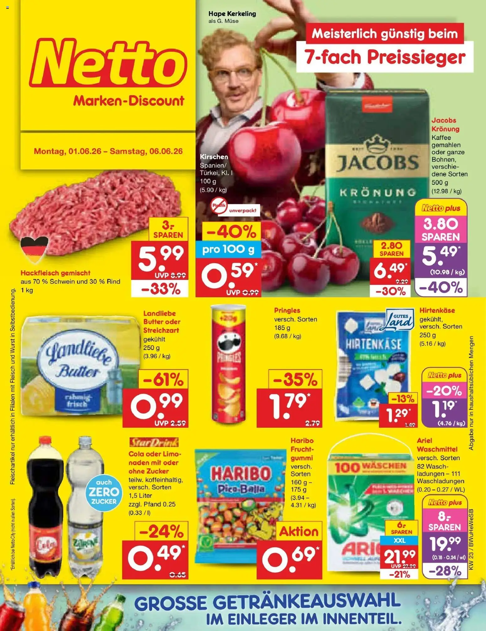Vorschau von dem Prospekt des Geschäftes Netto Marken-Discount, gültig ab dem 01.06.2026