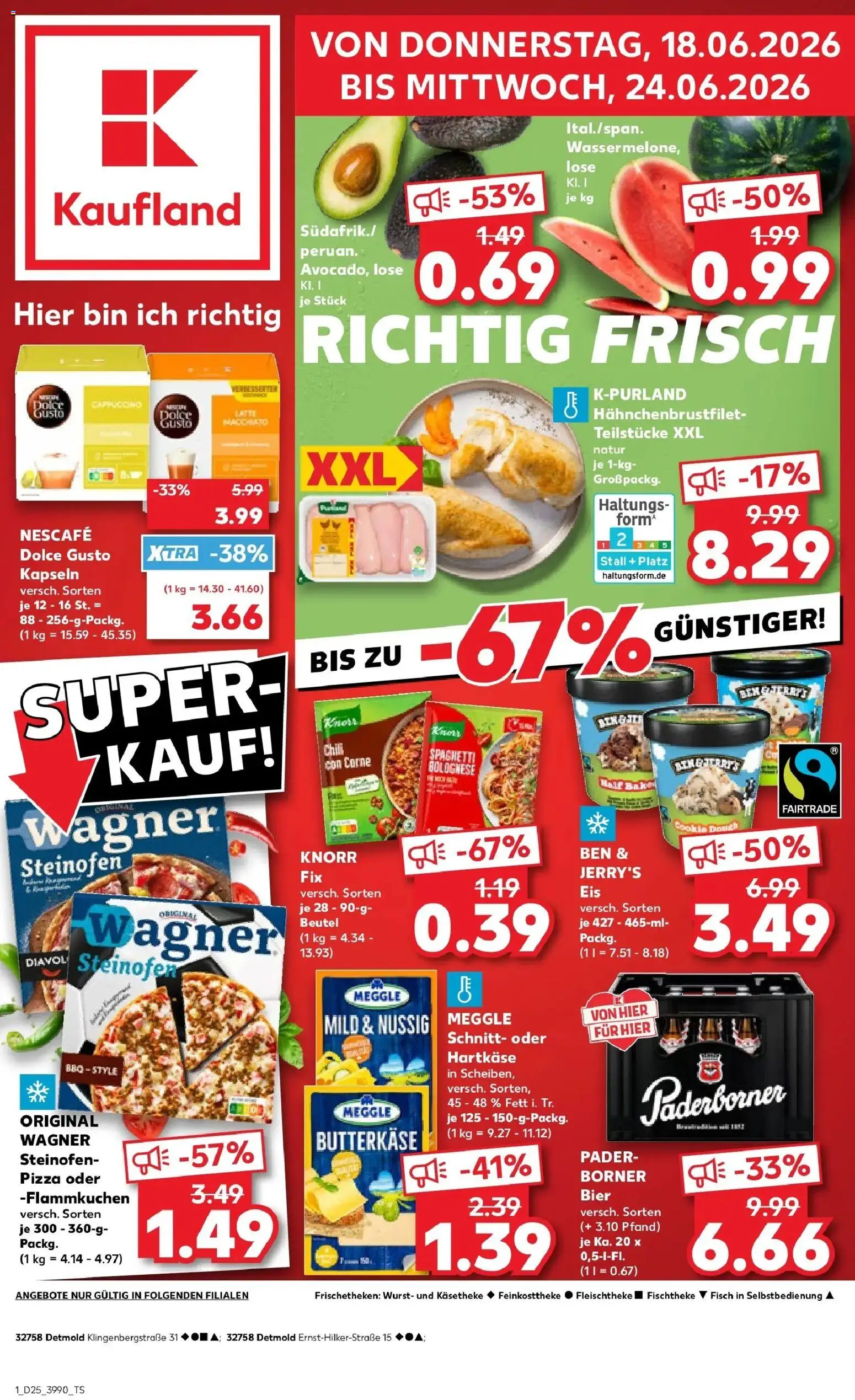 Vorschau von dem Prospekt des Geschäftes Kaufland, gültig ab dem 18.06.2026