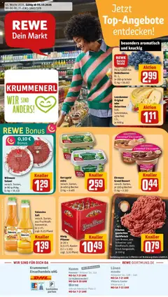 Vorschau von dem Prospekt des Geschäftes Rewe, gültig ab dem 05.10.2026