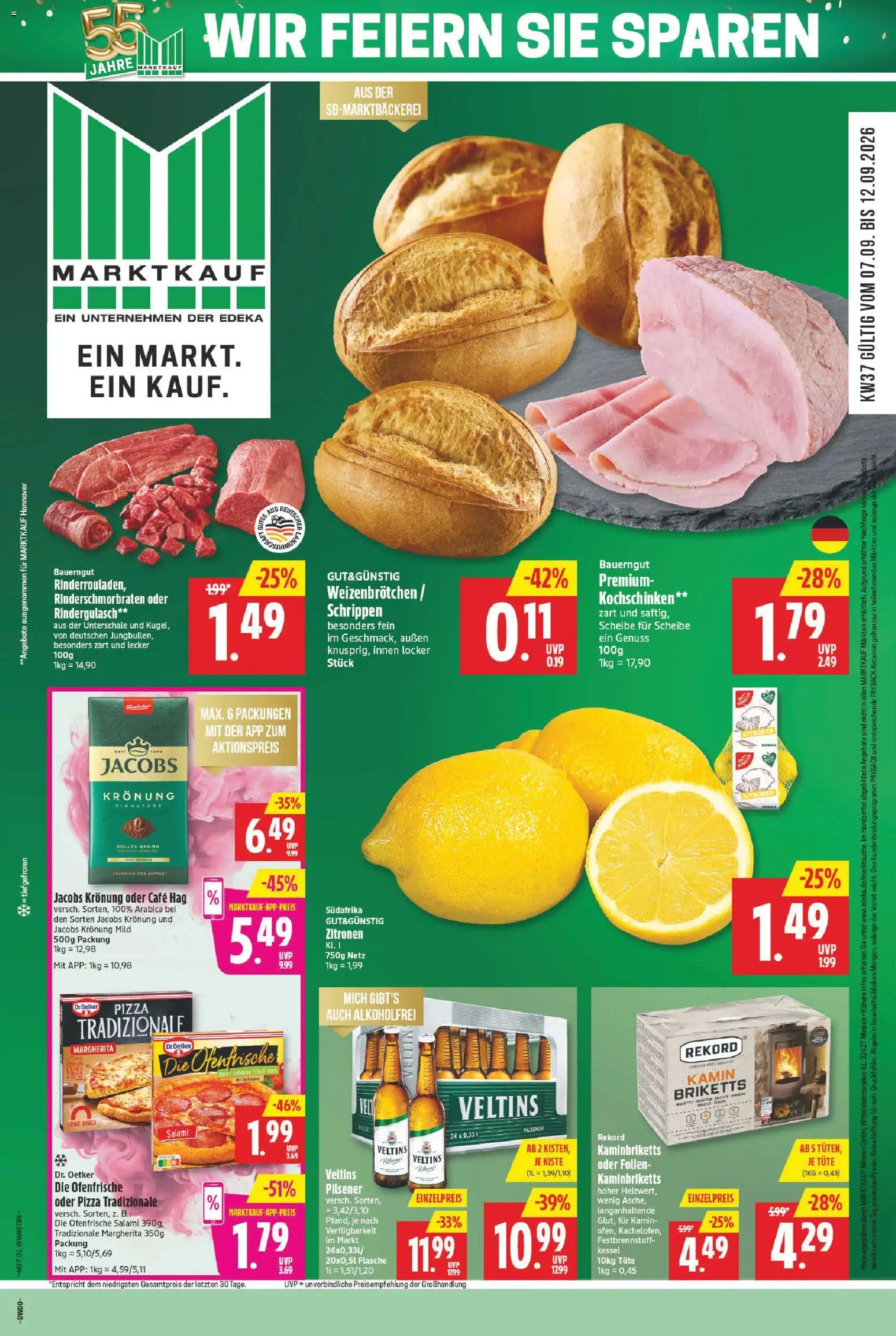 Vorschau von dem Prospekt des Geschäftes Marktkauf, gültig ab dem 07.09.2026