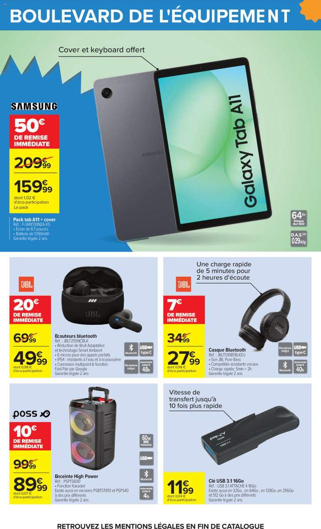 Nouveau catalogue Carrefour à partir du 22/09