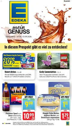Vorschau von dem Prospekt des Geschäftes Edeka, gültig ab dem 07.09.2026