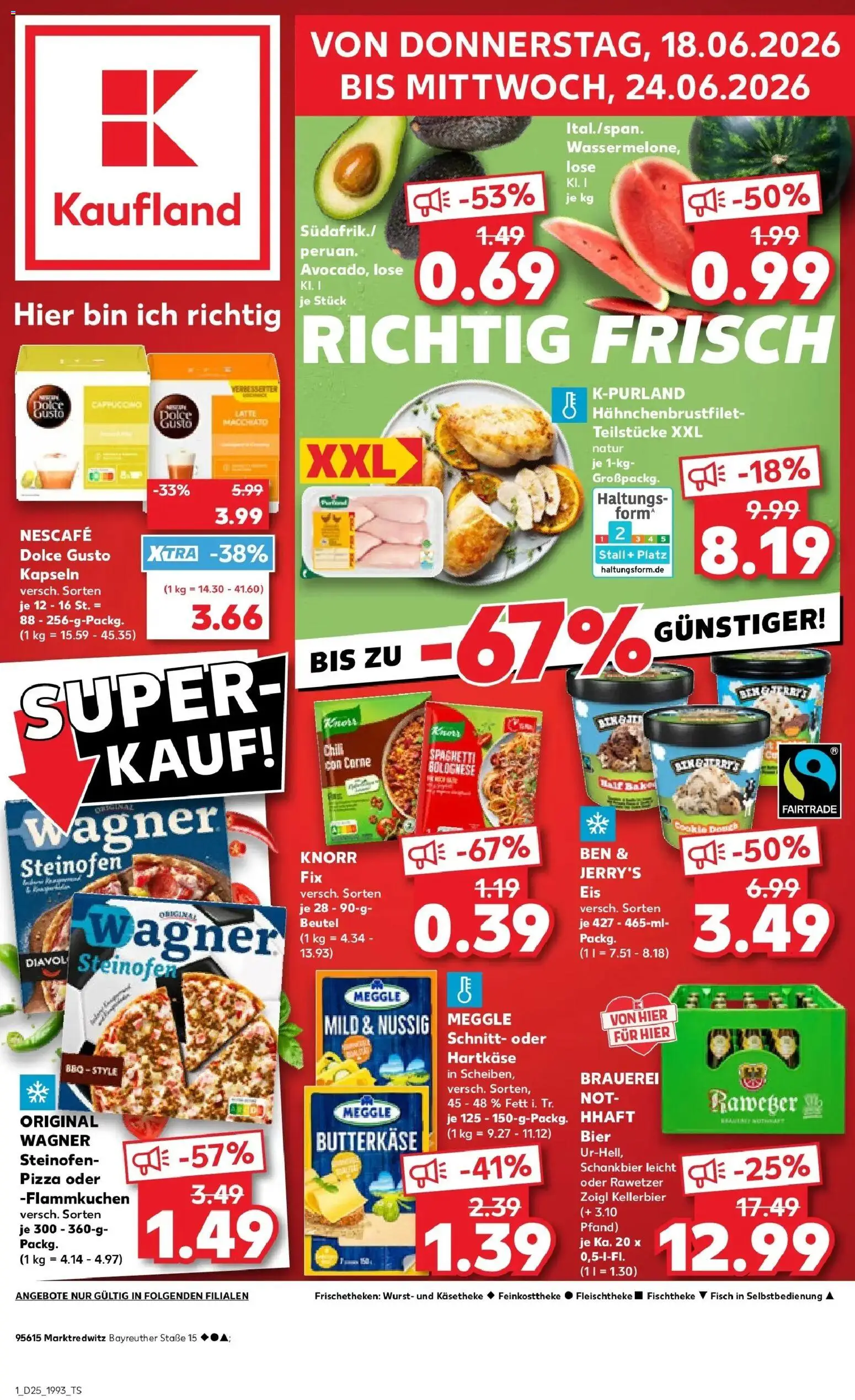 Vorschau von dem Prospekt des Geschäftes Kaufland, gültig ab dem 18.06.2026