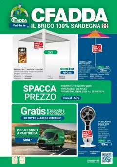 Anteprima dell'opuscolo Spacca Prezzo dal negozio CFadda valido da 03/06/2026