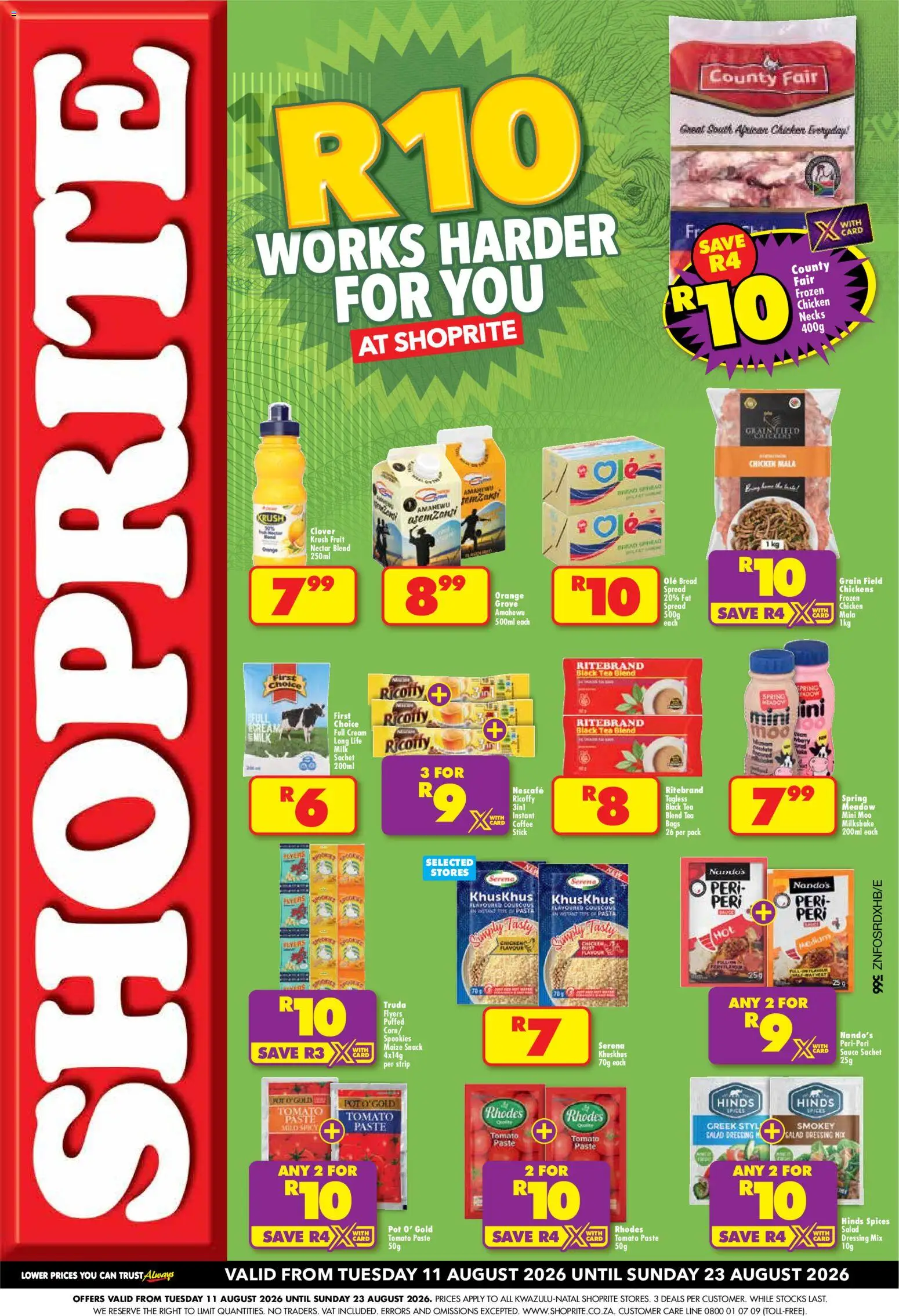 Preview of Shoprite flyer valid from 11/08/2026