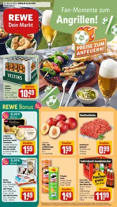 Vorschau von dem Prospekt des Geschäftes Rewe, gültig ab dem 13.07.2026