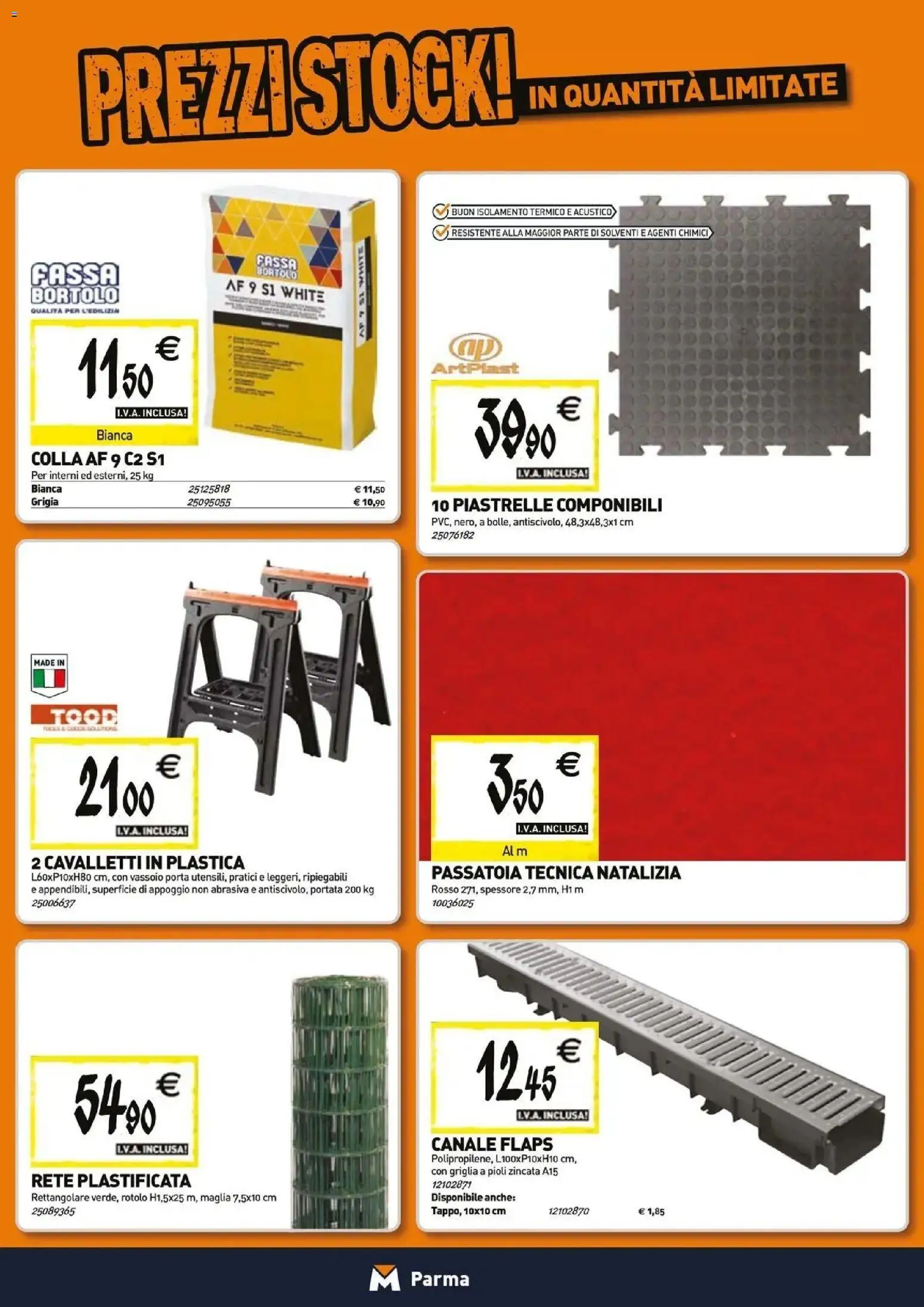 Anteprima dell'opuscolo TECNOMAT catalogo Parma dal negozio TECNOMAT valido da 29/10/2026