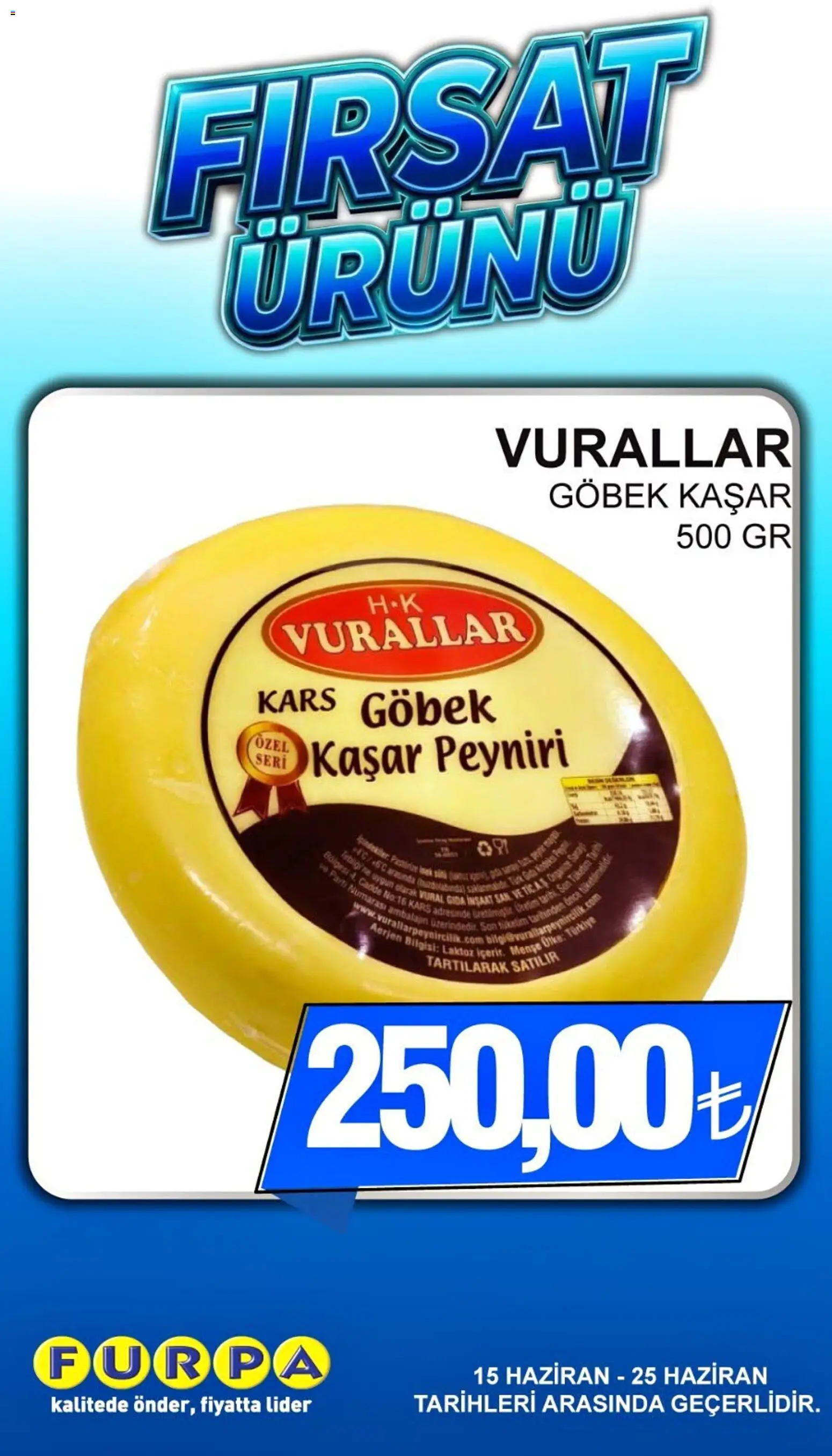 Furpa Furpa - Fırsat Ürünü 15.06.2026 - Broşürünün önizlemesi