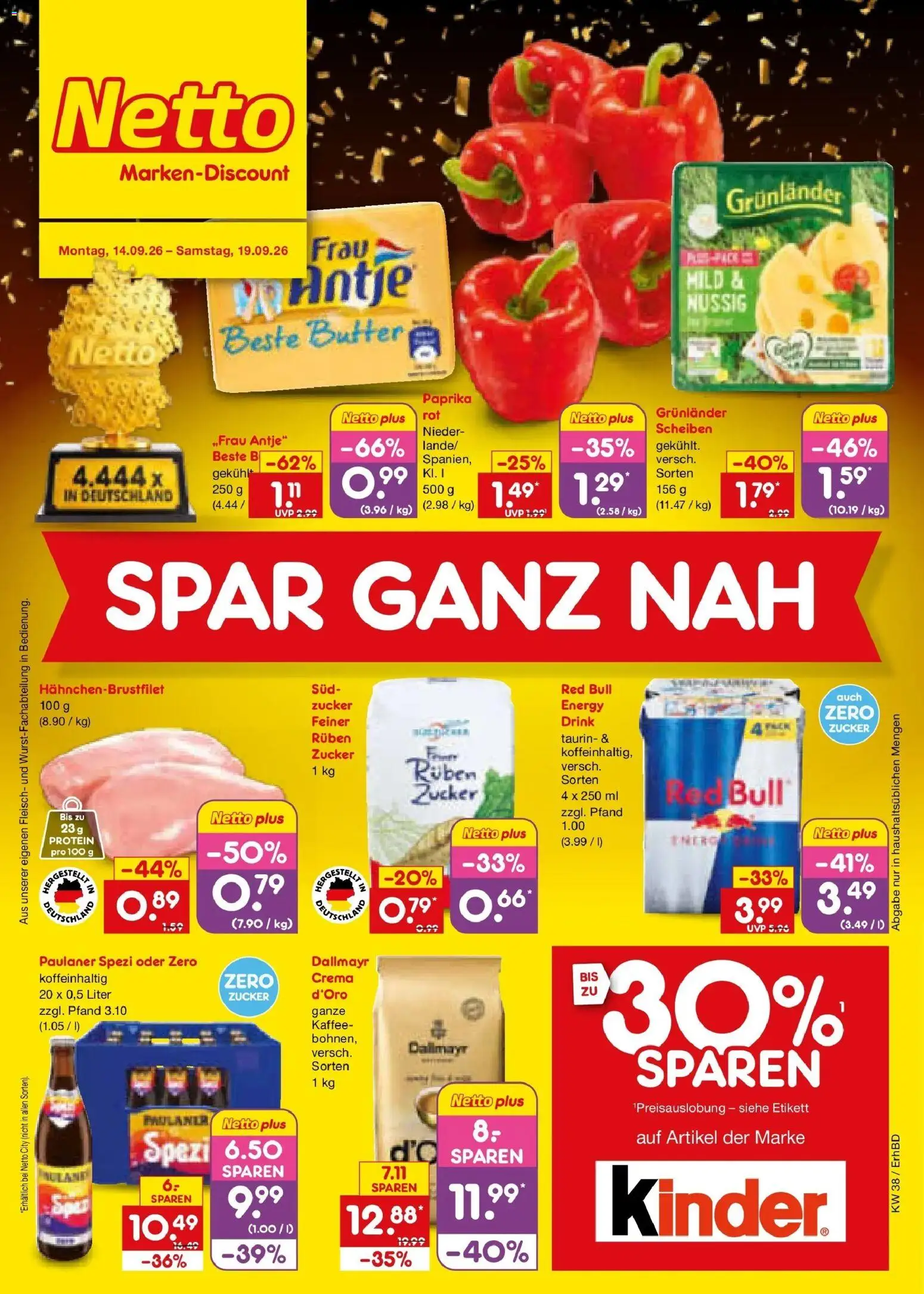 Vorschau von dem Prospekt des Geschäftes Netto Marken-Discount, gültig ab dem 14.09.2026