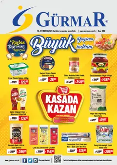 Gürmar Gürmar Katalog 16.05.2026 - Broşürünün önizlemesi