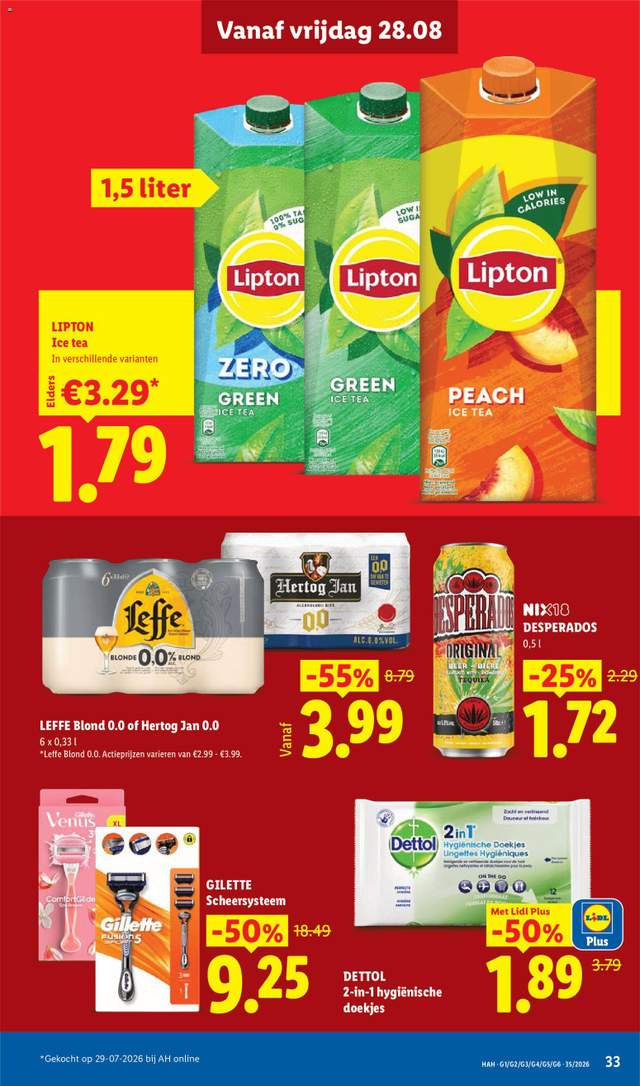 Nieuwe Lidl folder vanaf 24-08