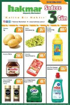 Hakmar Hakmar - Katalog Sadece 3 Gün 23.10.2026 - Broşürünün önizlemesi