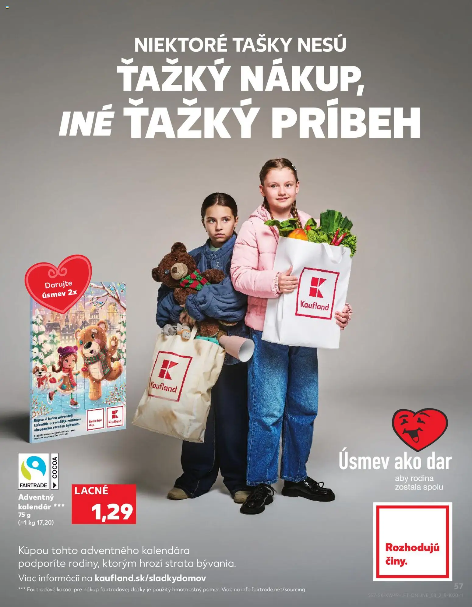 Náhľad Kaufland letáku platného od 04.12.2025 - Adventný kalendár, Kakao