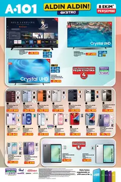 A101 A101 - Katalog Aldın Aldın Ekstra 08.10.2026 - Broşürünün önizlemesi