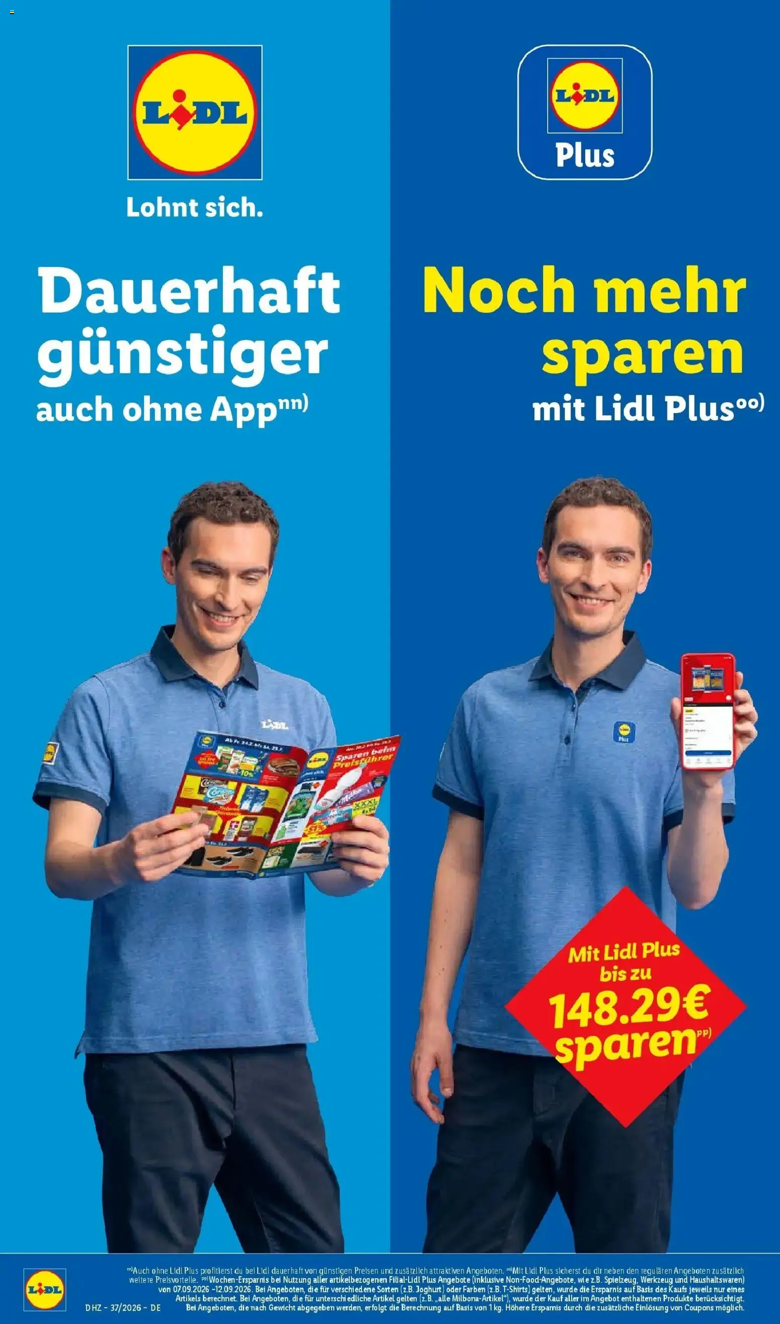 Vorschau von dem Prospekt des Geschäftes Lidl, gültig ab dem 07.09.2026 - Butter, Joghurt, Milch, Gewicht, Gouda