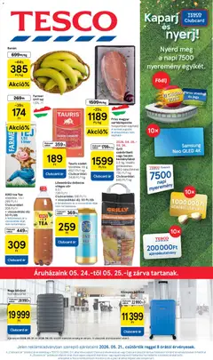 Tesco - Tesco aktuális akciós újság megtekintése, amely érvényes 2026.05.21.-től