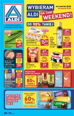Pogląd gazetki "Aldi gazetka - Oferta weekendowa" ze sklepu Aldi ważnej od 28.05.2026