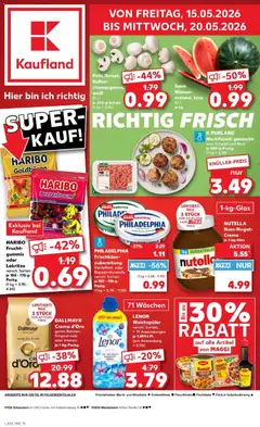 Vorschau von dem Prospekt des Geschäftes Kaufland, gültig ab dem 15.05.2026