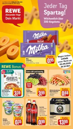 Vorschau von dem Prospekt des Geschäftes Rewe, gültig ab dem 17.08.2026
