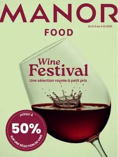Vorschau des Merkblatts Manor aktionen Wine FR vom Shop Manor gültig von 06.09.2026 bis 04.10.2026