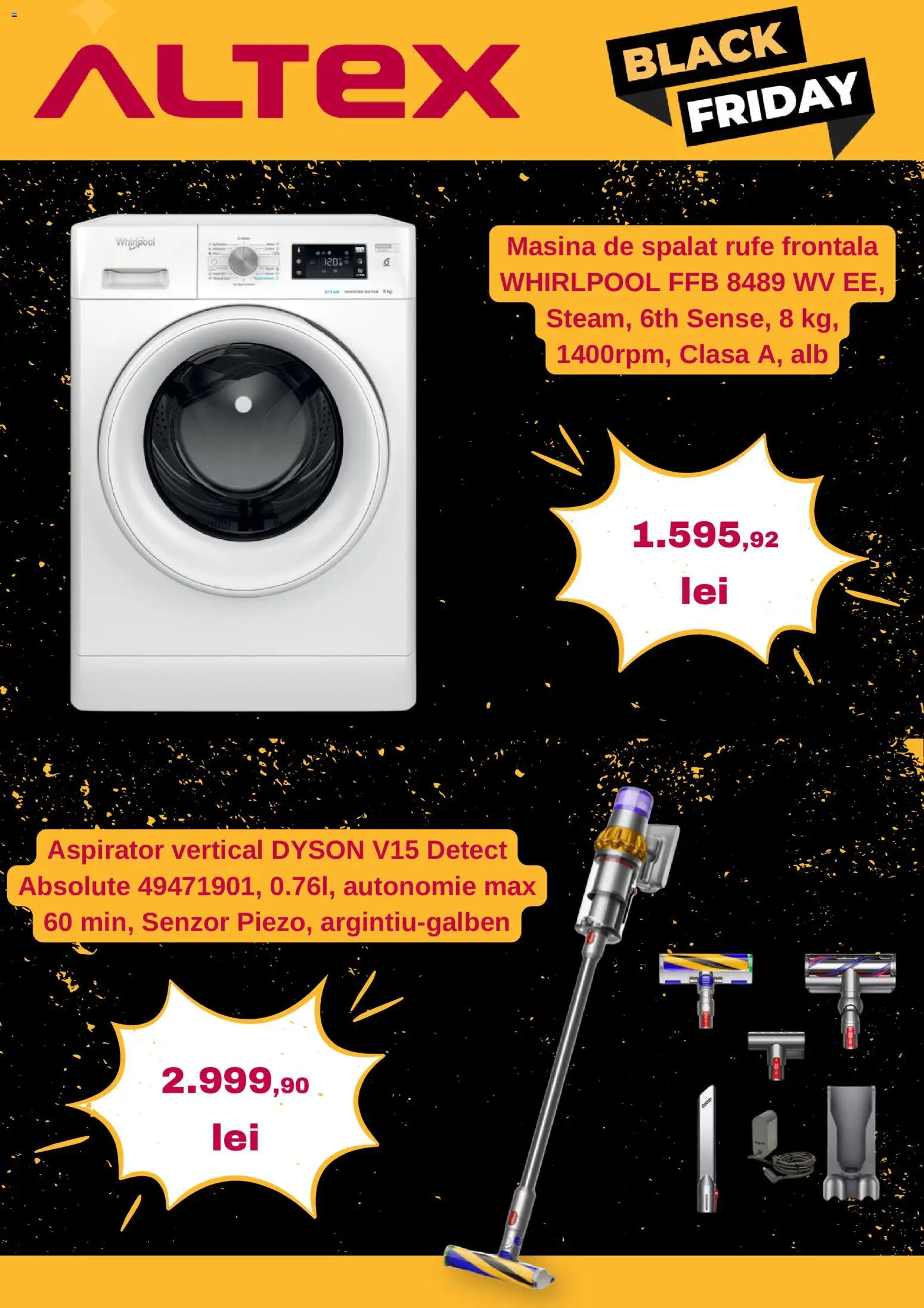 Previzualizarea de cataloage: Altex Altex Black Friday valabil de la 29.10.2026
