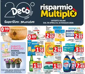 Anteprima dell'opuscolo Decò volantino MaxiStore Lazio dal negozio Decò valido da 30/04/2026