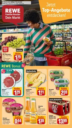 Vorschau von dem Prospekt des Geschäftes Rewe, gültig ab dem 05.10.2026