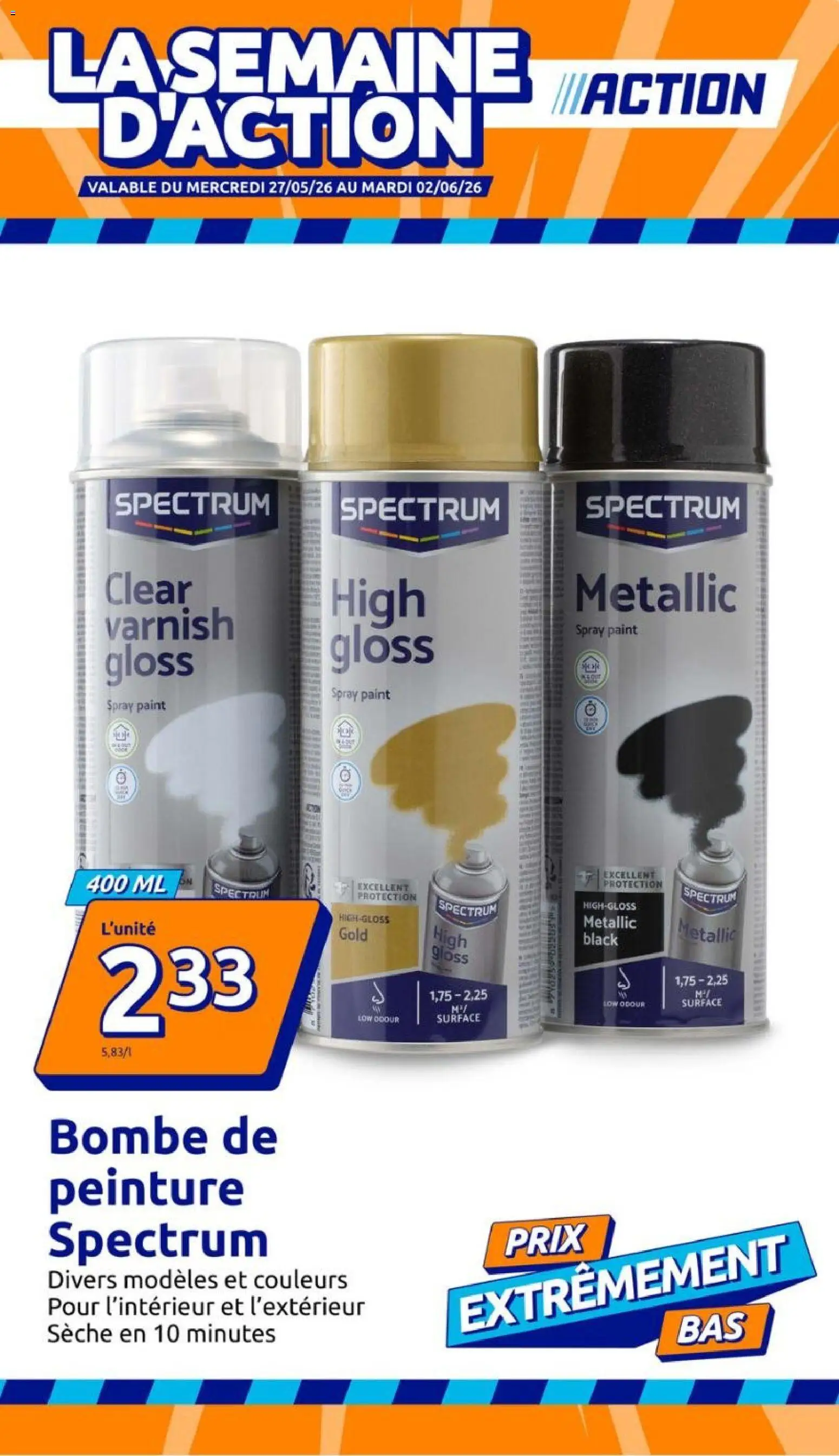 Prévisualisation de Action Folder de la semaine 22 du magasin Action formulaire valide 27/05/2026
