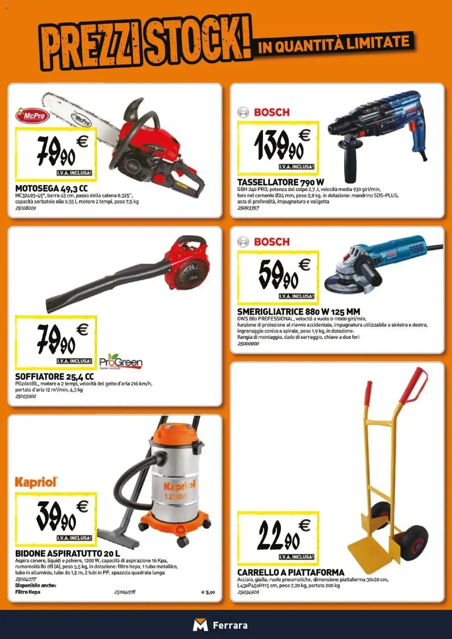 Anteprima dell'opuscolo TECNOMAT catalogo Ferrara dal negozio TECNOMAT valido da 29/10/2026