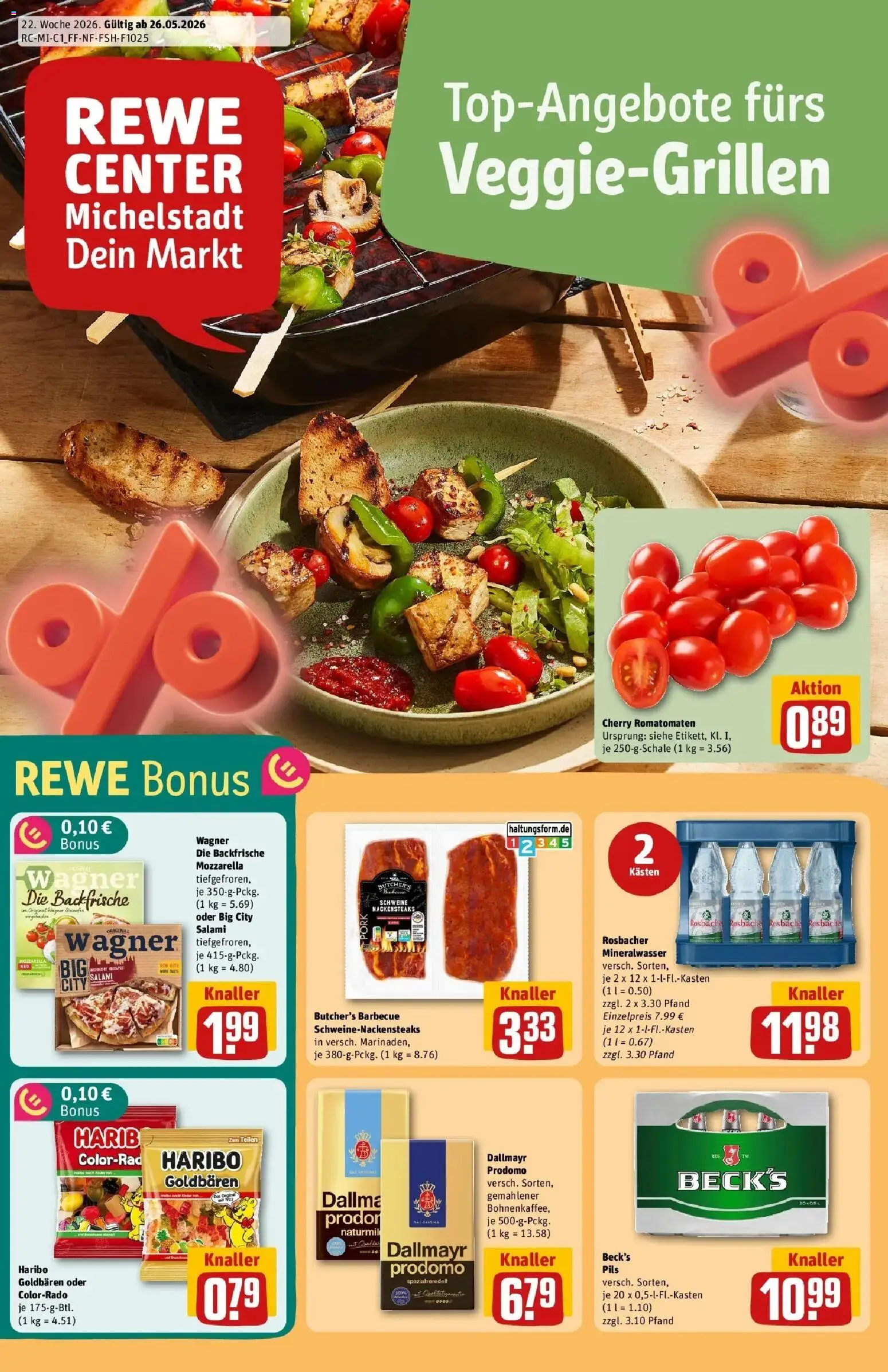 Vorschau von dem Prospekt des Geschäftes Rewe, gültig ab dem 26.05.2026