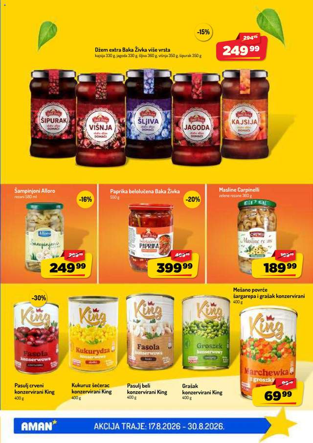 Novi Aman katalog od 17.08.