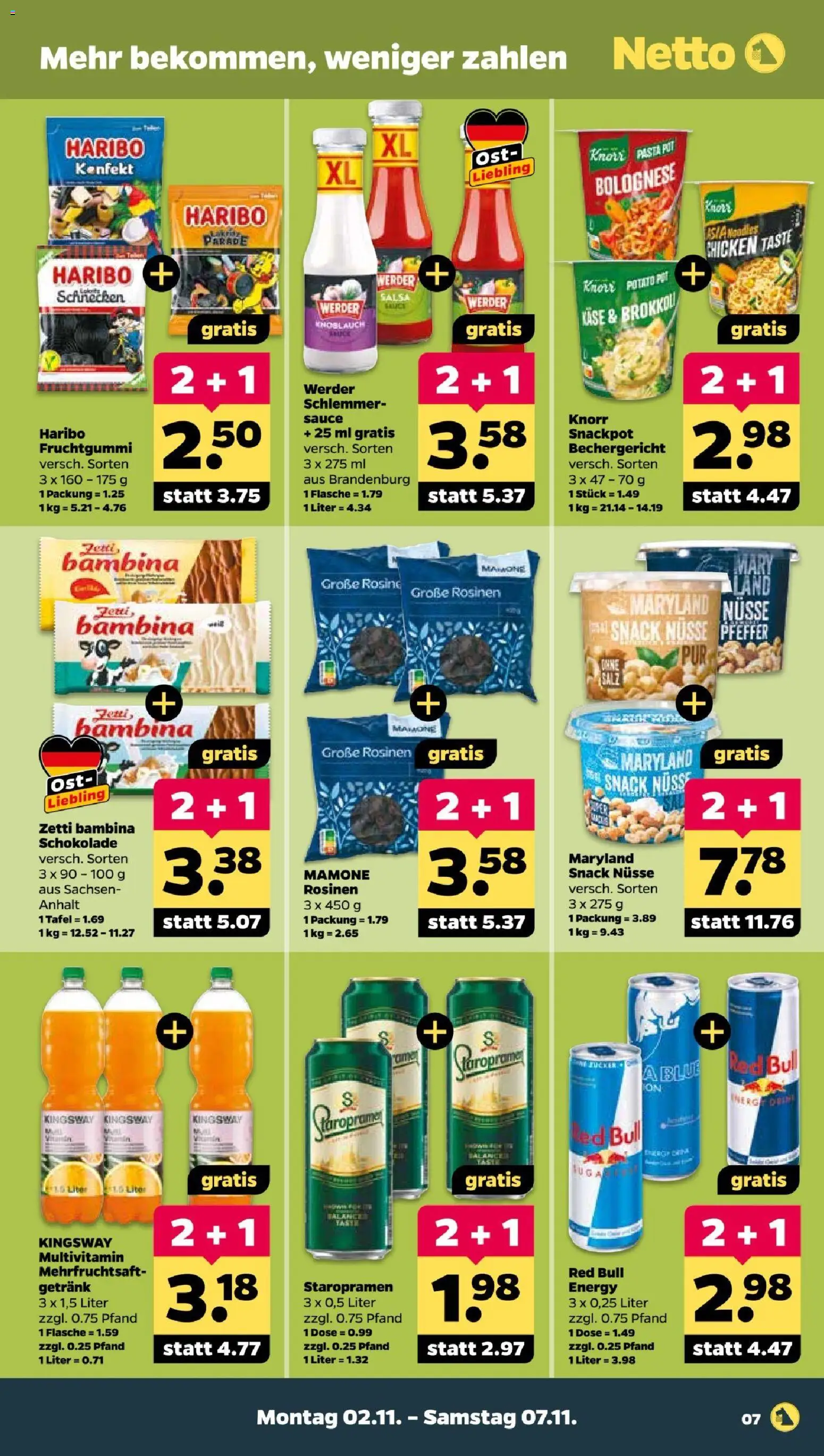 Vorschau von dem Prospekt des Geschäftes Netto, gültig ab dem 02.11.2026